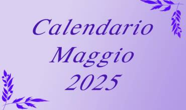 📅 Calendario Uscite – Maggio 2025